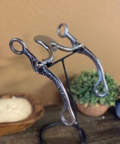 Brandon Anthony Silver Mounted Bit with Roller