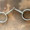 Clark White Fishback Snaffle Bit