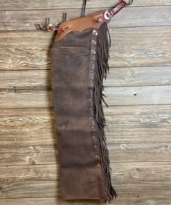 Saddle House Shotgun Chaps – Youth Large