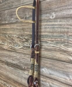 Dennis Moreland Slide Ear Headstall with Rawhide
