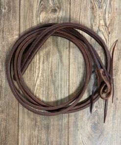 Dennis Moreland 5/8″ Doubled and Stitched Heavy Split Reins