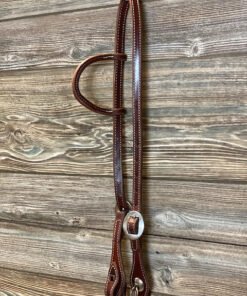 5/8″ Double Buckle Slide Ear Headstall