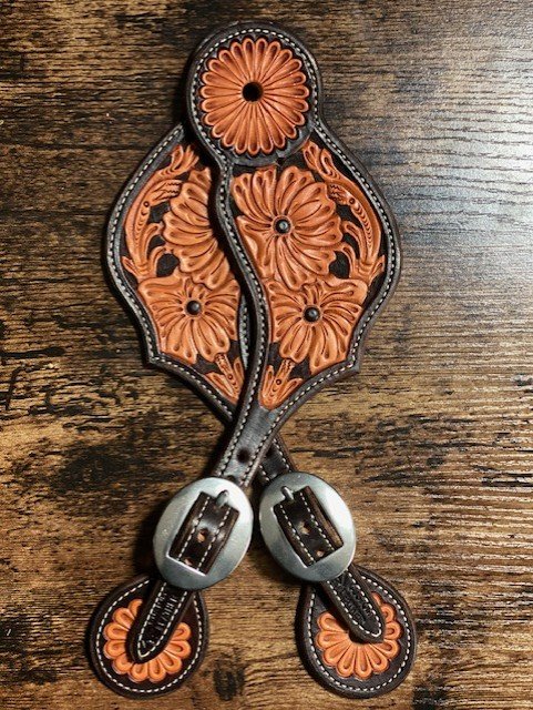 Bullinger Tooled Spur Straps
