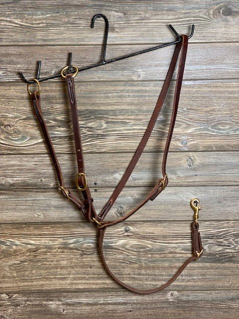 Leather Running Martingale